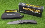 Hogue Deka  3.25" Folding EDC Pocket Knife Wharncliffe Black Blade, G10 - 24266