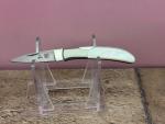 Vintage Al Mar Seki Japan Gentlemen’s Pocket Knife,Pearl Handle Osprey-beautiful