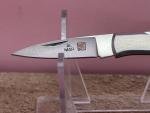 Vintage Al Mar Seki Japan Gentlemen’s Pocket Knife,Pearl Handle Osprey-beautiful