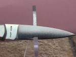 Vintage Al Mar Seki Japan Gentlemen’s Pocket Knife,Pearl Handle Osprey-beautiful