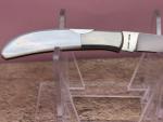 Vintage Al Mar Seki Japan Gentlemen’s Pocket Knife,Pearl Handle Osprey-beautiful