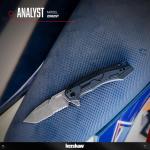 Tactical Folding Pocket Knife 3.25 Inch Tanto Blade with Assisted Opening