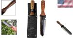 Heavy-Duty Hori Hori Gardening Knife - Nylon Sheath Included