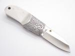 Vintage 1990s ANT 2 Silveroller G. Sakai Seki Japan 3.4" Folding Pocket Knife