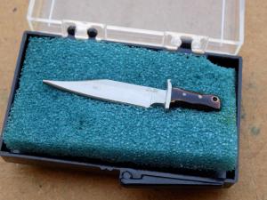 Vintage Al Mar Knives Alaskan Bowie Knife Pin