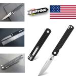 Versatile EDC Knife with 3.74 Inch D2 Steel Blade and Pocket Clip for Outdoors