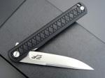 Versatile EDC Knife with 3.74 Inch D2 Steel Blade and Pocket Clip for Outdoors