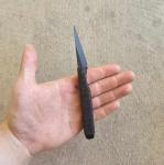 Revenant Corps IMP Fixed Knife 2.25" Black G10 Construction/Wrapped Handle 002