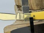 Vintage Schrade 440TY 4 Blade Whittler Pattern w/yellow composite handles--74.26