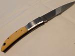 Vintage Al Mar Seki, Japan, Pocket Knife with Micarta Handle