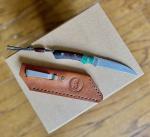 J. Neilson Hand Forged Damascus Wharncliffe - Neilson Knives