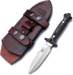 Handmade Tactical Knife with G10 Handle and D2 Tool Steel Blade for Hunting