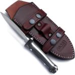 Handmade Tactical Knife with G10 Handle and D2 Tool Steel Blade for Hunting