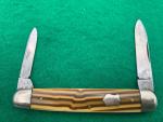💯Vintage 1841-1948 W Bingham Co Cleveland Ohio two blade Equal End knife