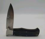 VINTAGE AL MAR SERE 3003 FOLDING KNIFE MICARTA HANDLE 1980S SEKI JAPAN