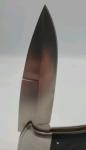 VINTAGE AL MAR SERE 3003 FOLDING KNIFE MICARTA HANDLE 1980S SEKI JAPAN