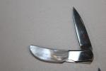 Vintage AL MAR Folding Knife SEKI-JAPAN! - 4 KNIFE LOT - DENALI MOTHER OF PEARL