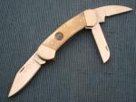 Vintage 1988 Happy Jack USA 3-Blade Canoe Whittler Folding Pocket Knife