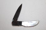 Vintage AL MAR Folding Knife SEKI-JAPAN! - 4 KNIFE LOT - DENALI MOTHER OF PEARL