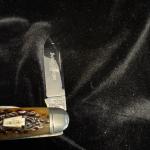 Vtg NIB Schatt & Morgan Silver Keystone Series XIII #043299 Knife