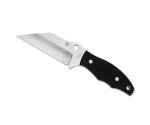 Spyderco Knives Ronin 2 Fixed Blade Knife Black G10 BD1 FB09GP2