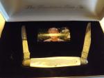Vintage  2000 Hawbaker Special Muskrat Knife Mother of Pearl 303/500-NIB