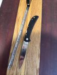 Al Mar Eagle 1005 Ultralight Knife Seki Japan MINT Black Vintage