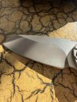 Curtis Knives Custom F3 Flipper Framelock Titanium Tactical Knife Heavy & Tuff!