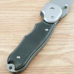 Linton Cutlery Large Tactical Folding Knife 4.5" Stainless Blade Micarta Handle