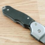 Linton Cutlery Large Tactical Folding Knife 4.5" Stainless Blade Micarta Handle