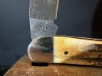 Vintage Case XX 5355 Stag Seahorse Whittler Damascus 2008 “Smoker” 🔥🔥🔥