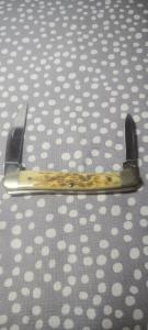 Case XX 62109W SS, Mini Copperhead Natural Jigged Bone, 3",  Vintage 2000 Unused