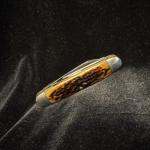 Vtg NIB Schatt & Morgan Silver Keystone Series XIII #043299 Knife