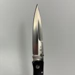 Vtg Al Mar Talon Knife Seki Japan Folding Lockback Spear Point Belt Sheath MINT