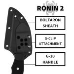 Spyderco Ronin 2 Fixed Blade Knife - PlainEdge