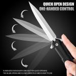 8.9" TAC FORCE SPRING OPEN ASSISTED TACTICAL FOLDING POCKET KNIFE Rescue Blade