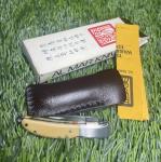 Vintage Al Mar SEKI JAPAN Micarta Osprey Knife MINT W/BOX AND SHEATH