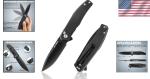Tactical Folding Knife 4.5 Inch G10 Handle Strong D2 Steel Blade for Survival