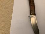 Vintage Al Mar Gunstock Fixed blade knife 8505 New