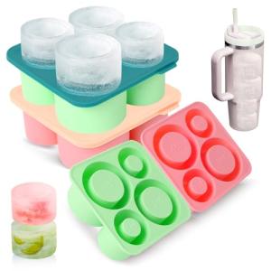 Silicone Ice Cube Tray for Tumblers - 2 Pack