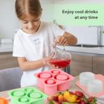 Silicone Ice Cube Tray for Tumblers - 2 Pack