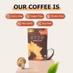 Organic Mushroom Coffee with Adaptogens and MCT Oil