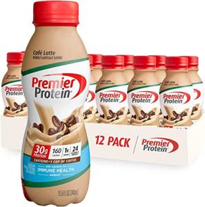 Café Latte Protein Shake, 30g Protein, 12 Pack