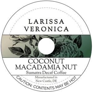 Coconut Macadamia Decaf Coffee K-Cup Pods - 3 Pack