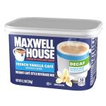 Maxwell House Decaf French Vanilla Instant Coffee Mix