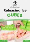 Silicone Ice Cube Tray Set with Lid, 4 Pack