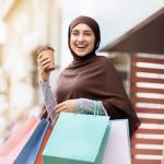 Geyoga Instant Coffee Chiffon Hijab with Magnets