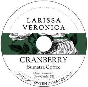 Cranberry Sumatra Gourmet Coffee K-Cup Pods