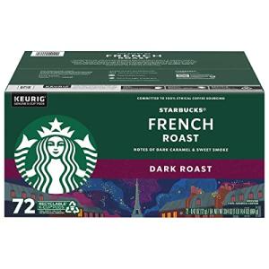 Starbucks French Roast Dark Roast K-Cups, 144 Count