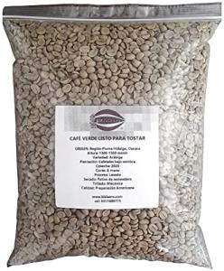 Unroasted Green Coffee Beans from Oaxaca, 4.5 lbs